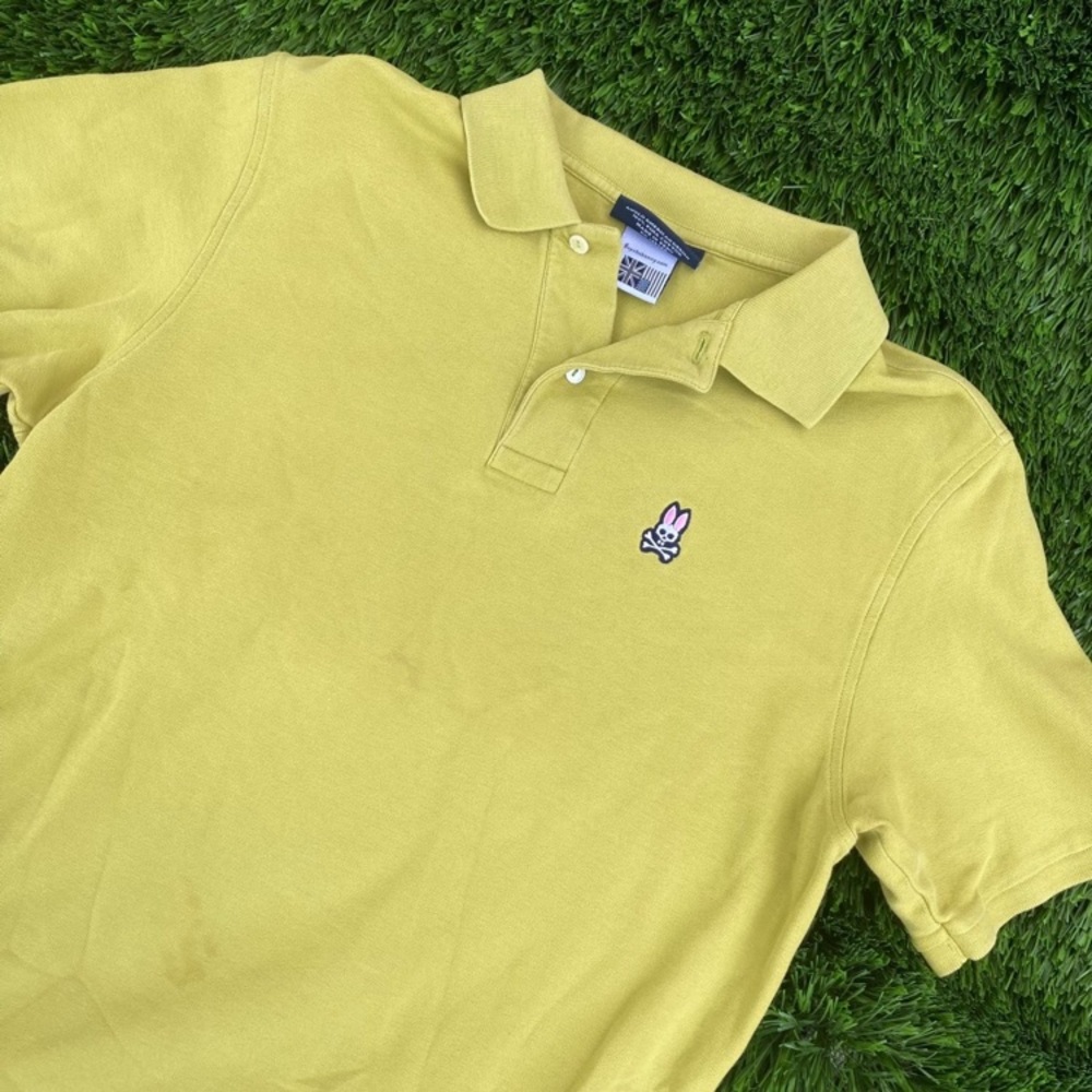 Psycho Bunny Classic Pique Polo Size 6 Large